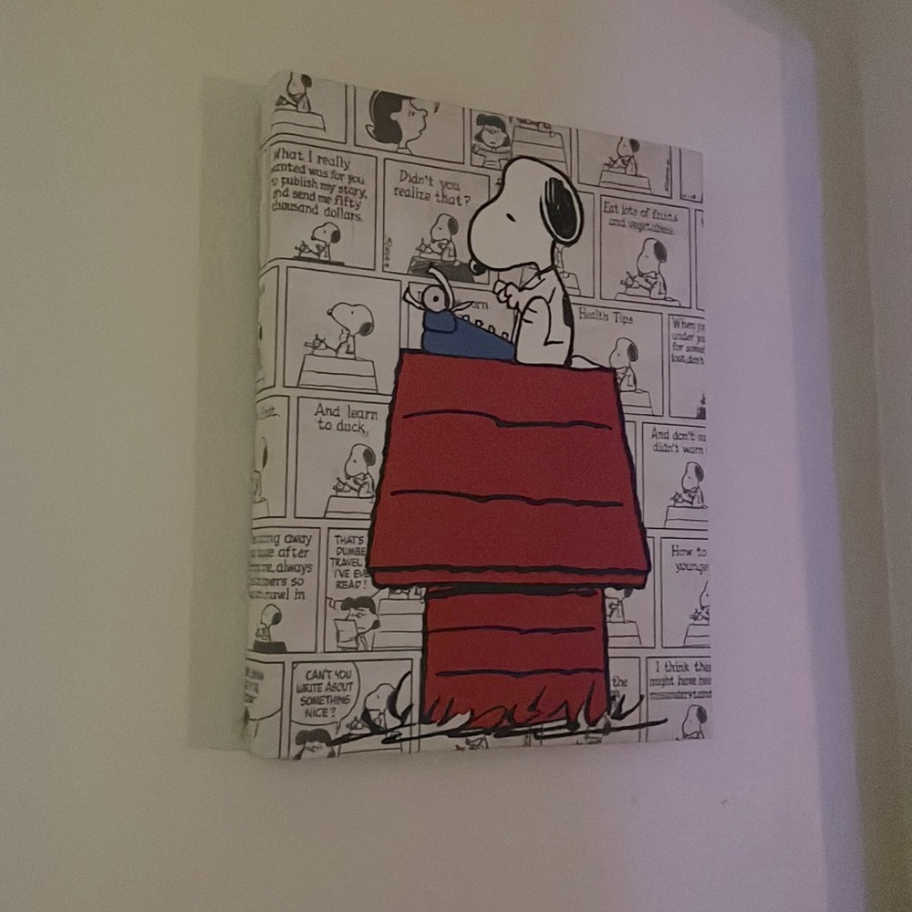 Peanuts wall art
